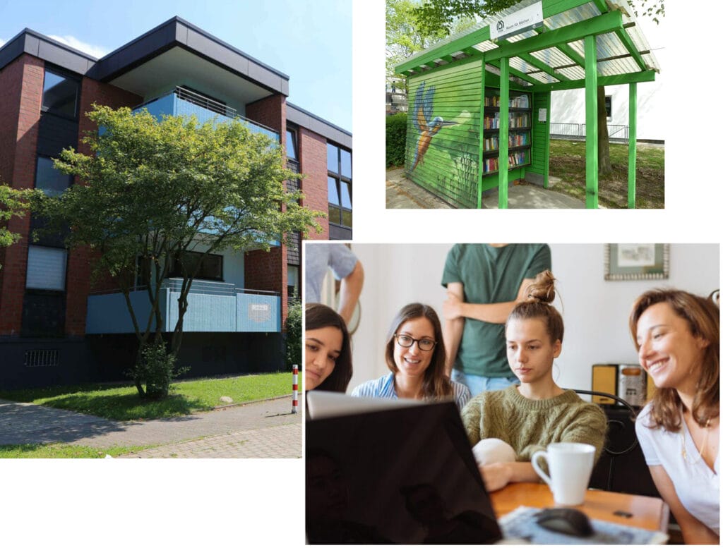 20250320-BGW-Collage Studierenden-Quartier beispielhaft